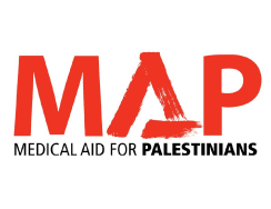 MAP - Media Aid Palestine logo